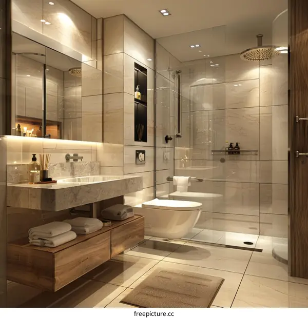 Modern Luxury Bathroom Interior Design