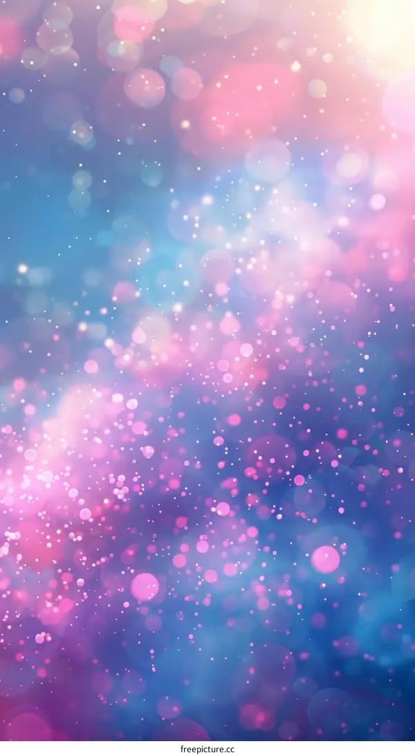 Abstract Colorful Bokeh Background