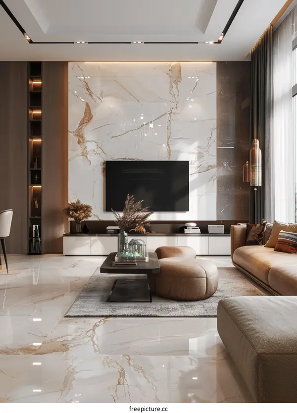 Modern Minimalist Living Room Interior Design