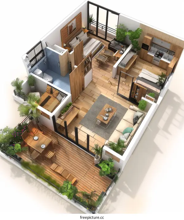 Modern Small Apartment Interior Design Ideas: Stylish and Functional