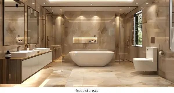 Bathroom effect picture