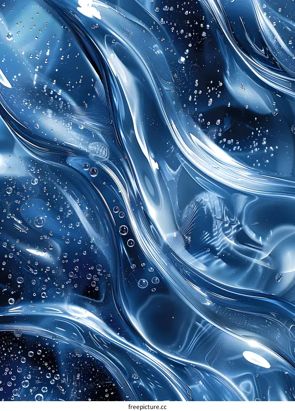 Blue abstract background