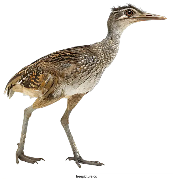 [Transparent Background PNG]Bush Stone-curlew Bird on White Background