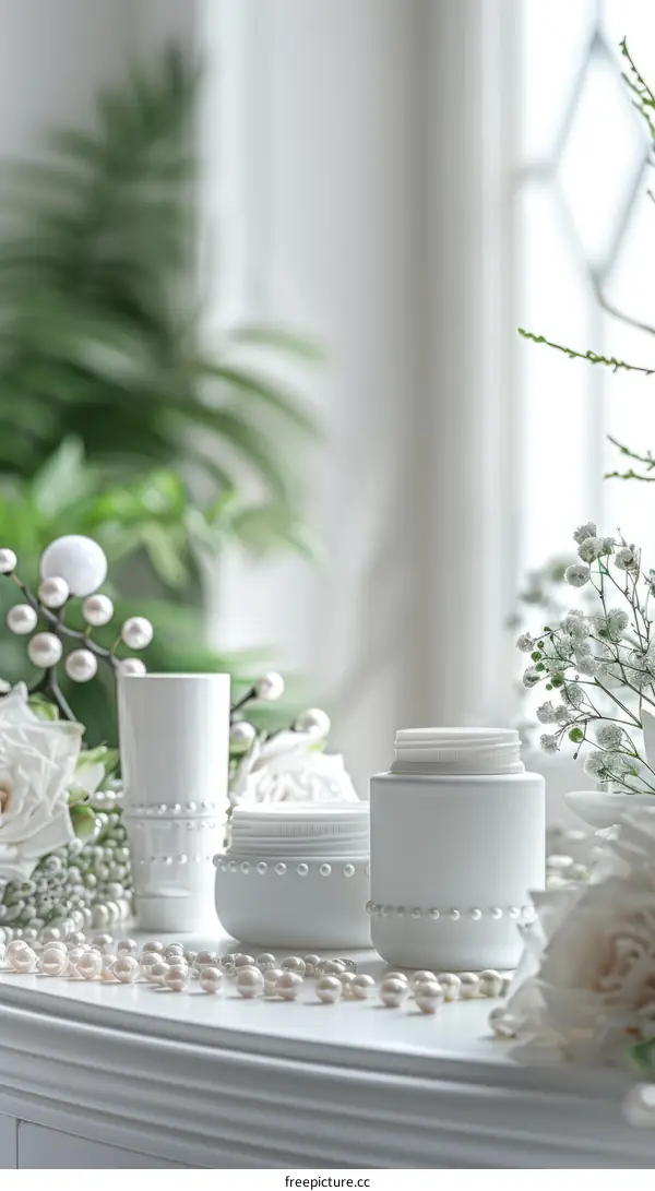 Still Life with Dressing Table and Pearls