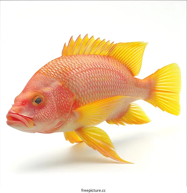 Red Snapper Fish Illustration