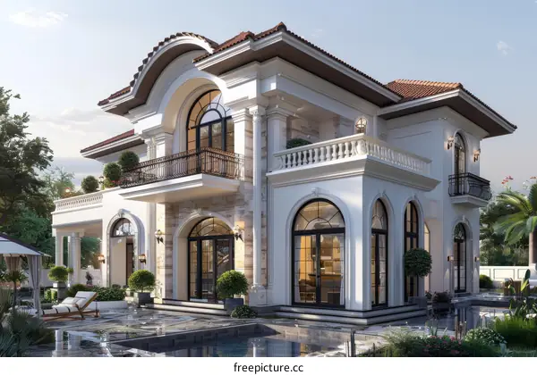 Luxurious Mansion with Private Pool