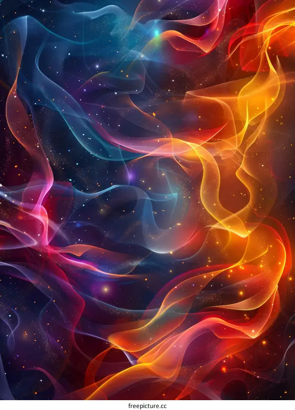 Cosmic Nebula: A Symphony of Light and Color