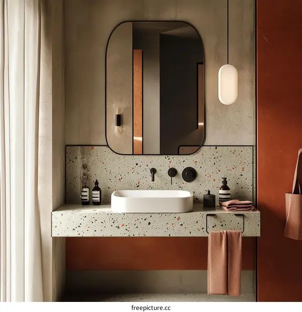 Modern Minimalist Bathroom Interior Design