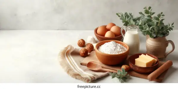 Baking Ingredients for Delicious Treats