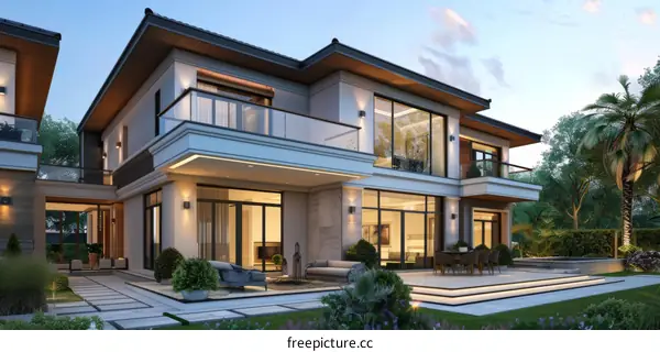 Modern Luxury Villa Exterior Design