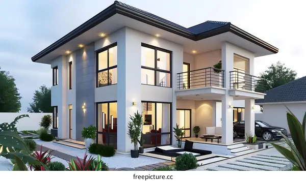 A modern style house