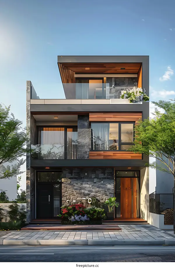 A modern style house