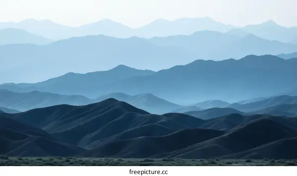 Blue Mountains Landscape Panorama