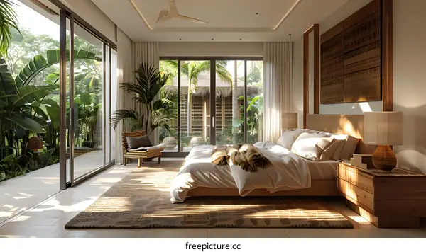 Modern bedroom interior design