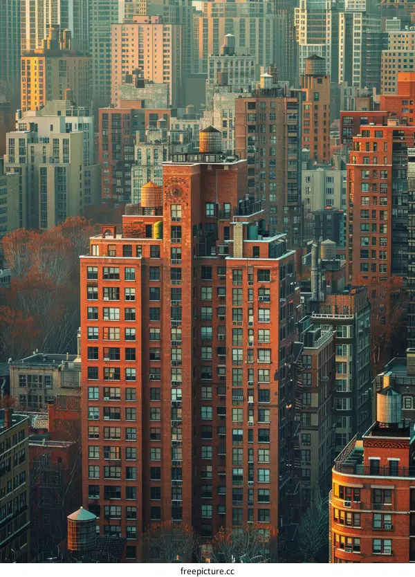 New York City Skyline Architecture