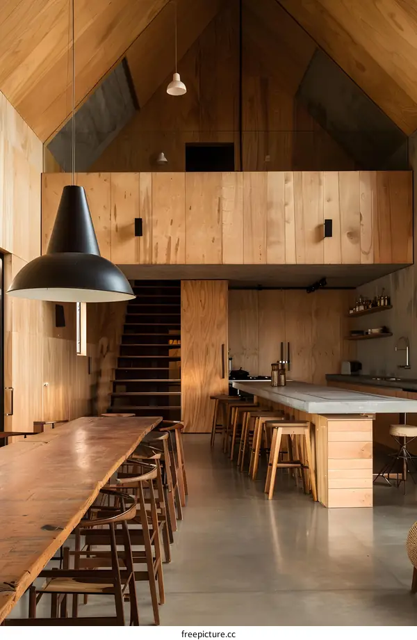 Modern Minimalist Wooden Interior Design