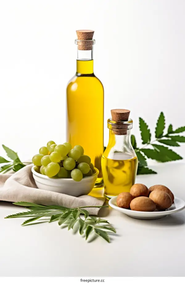 cooking oil and grape seed oil