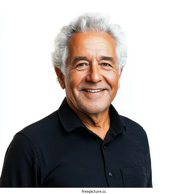 Portrait of a Smiling Senior Man