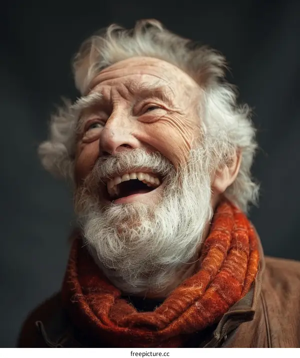 Portrait of a Smiling Senior Man