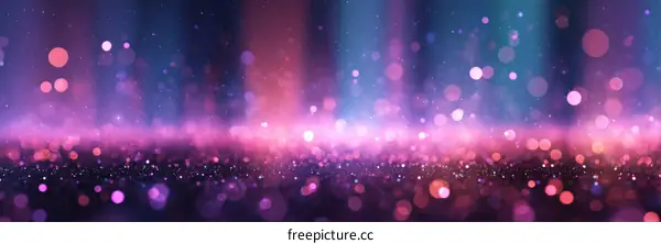 Abstract Colorful Bokeh Background Design