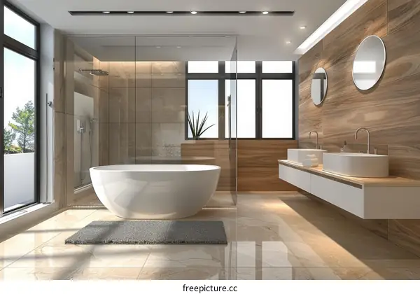 Modern Luxury Bathroom Interior Design
