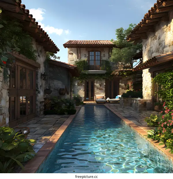 Luxury Spanish Villa Pool