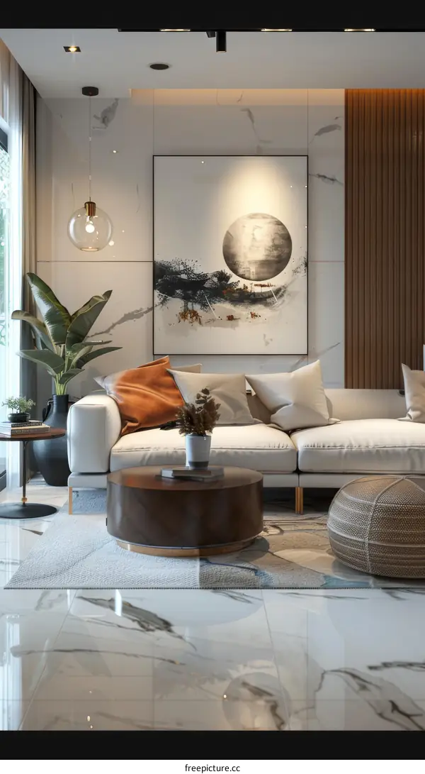 Modern Minimalist Style Livingroom Design