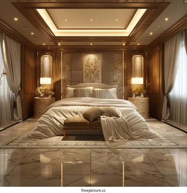 Luxury Master Bedroom Interior Design