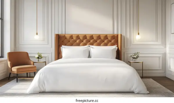 Elegant Classic Luxury Hotel Bedroom Interior Design