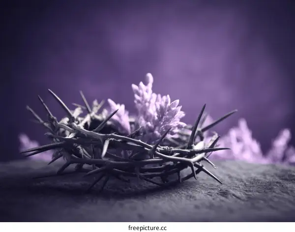 The Crown of Thorns Religious Image