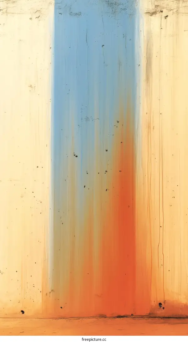 Abstract Painted Concrete Wall Texture