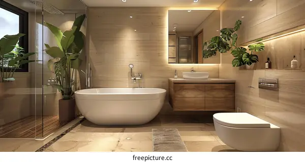 Modern Luxury Bathroom Interior Design