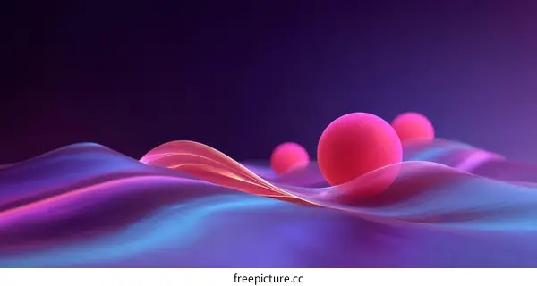 Abstract Colorful Fluid Wave Background Design