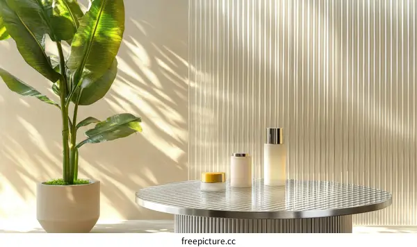 Modern Minimalist Interior Design with a Tropical Accent