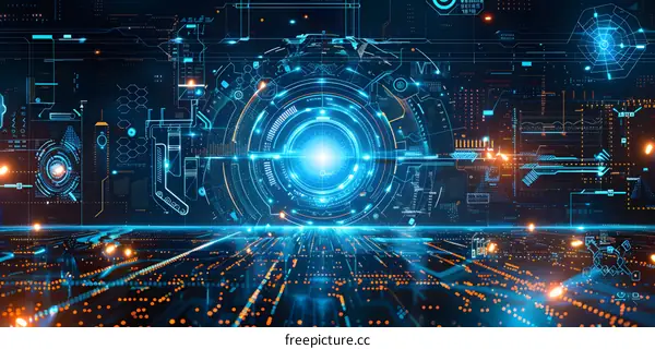 Futuristic Technology Background