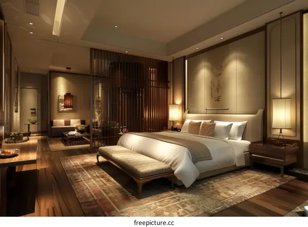 Luxury Hotel Bedroom Interior Design