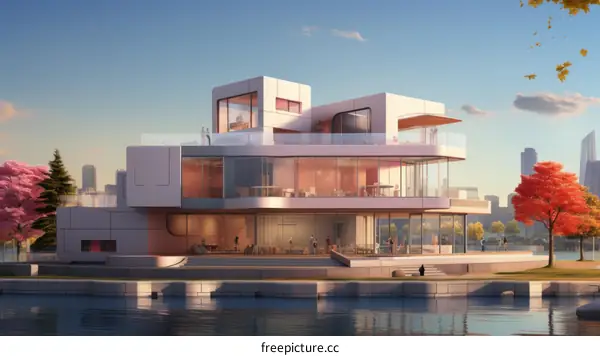 Lakeside Modern Villa