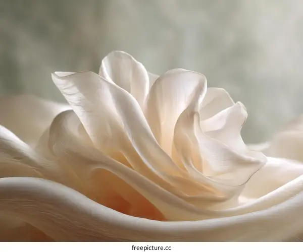 Elegant Light Beige Fabric Texture Closeup