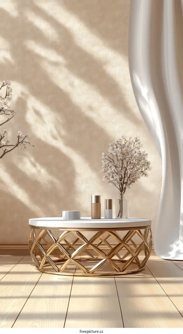 Elegant Modern Coffee Table Interior Design