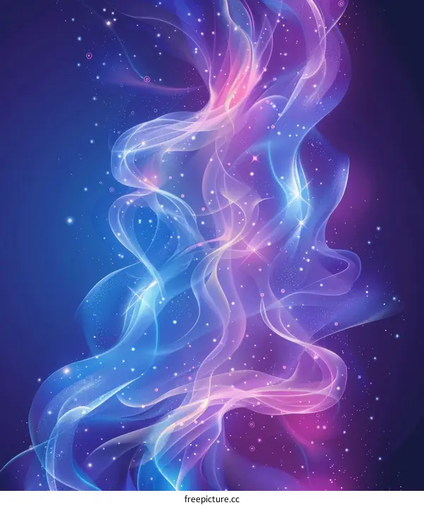 Cosmic Canvas: A Colorful Nebula