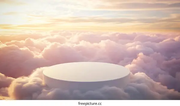 Cloud Sky Platform Product Display