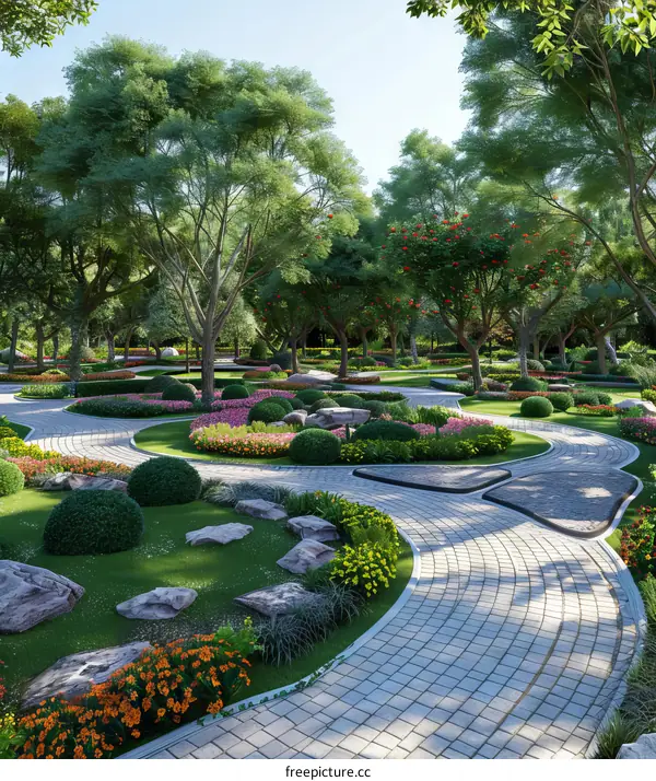 Amazing Garden Landscape Design Effects