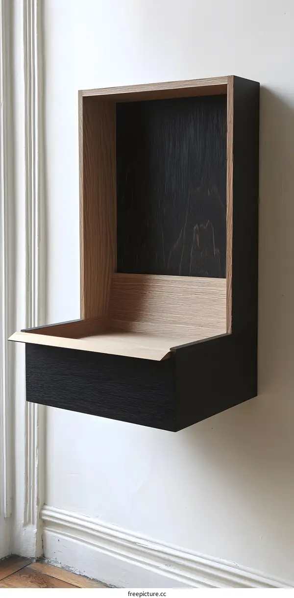 Floating Shelf With Drawer Minimalist Home Decor