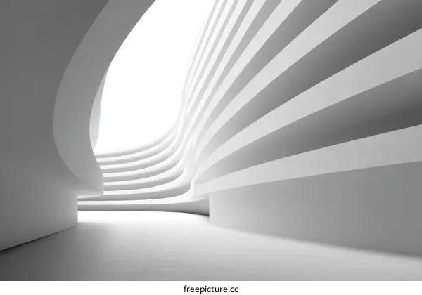 Abstract Architectural Interior Design