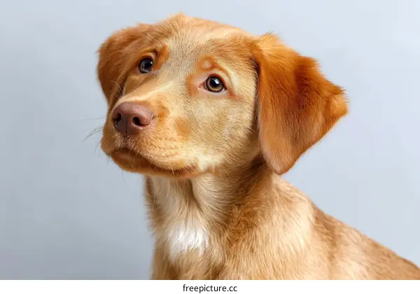 Close-up of a Cute Puppy Dog