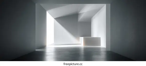 Modern Minimalist Interior Design Space
