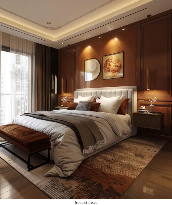 Modern and Elegant Bedroom Interior Design