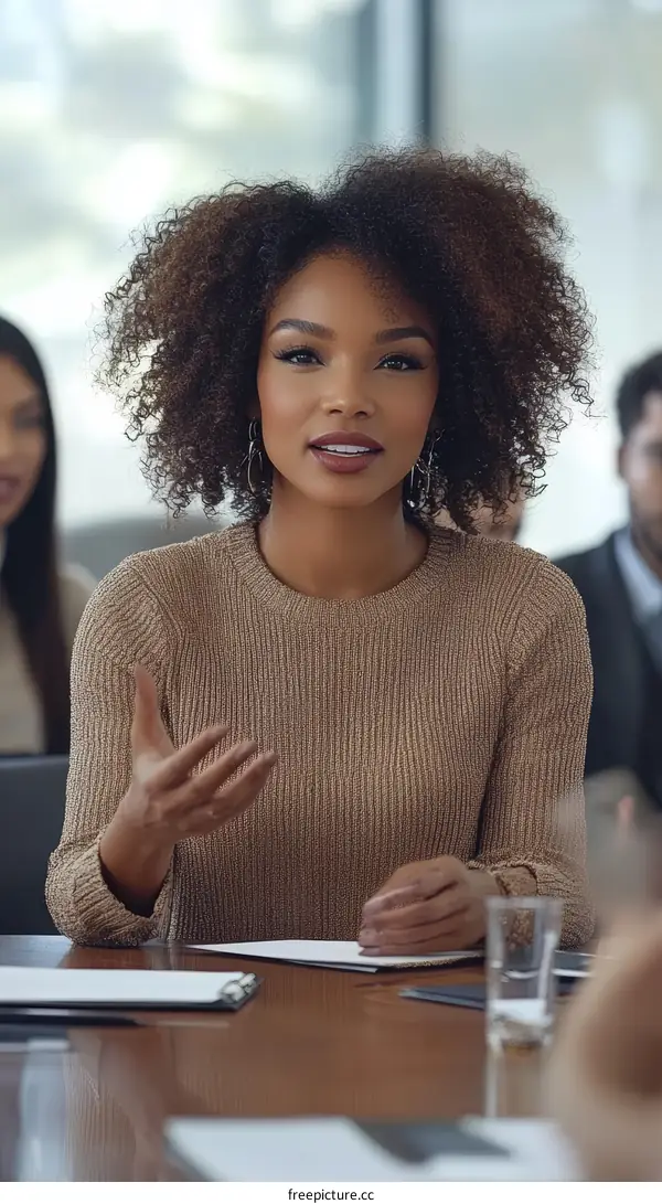 Business Meeting with Diverse Group of People