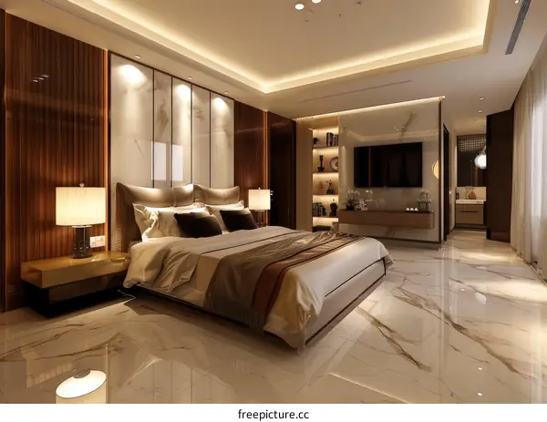 Modern Luxury Hotel Bedroom Design