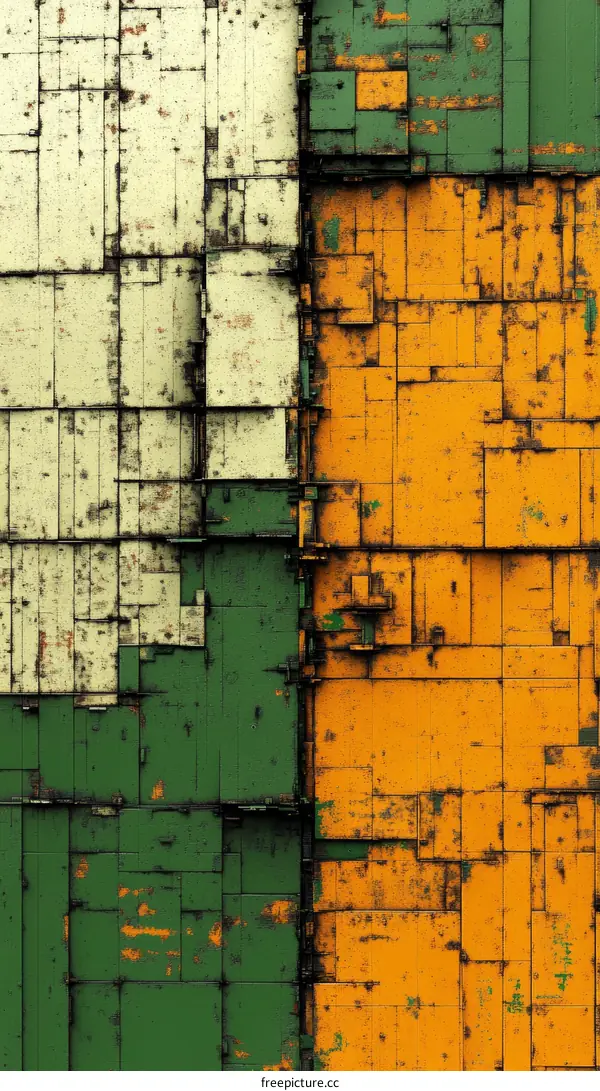 Abstract Geometric  Metallic  Pattern  Background